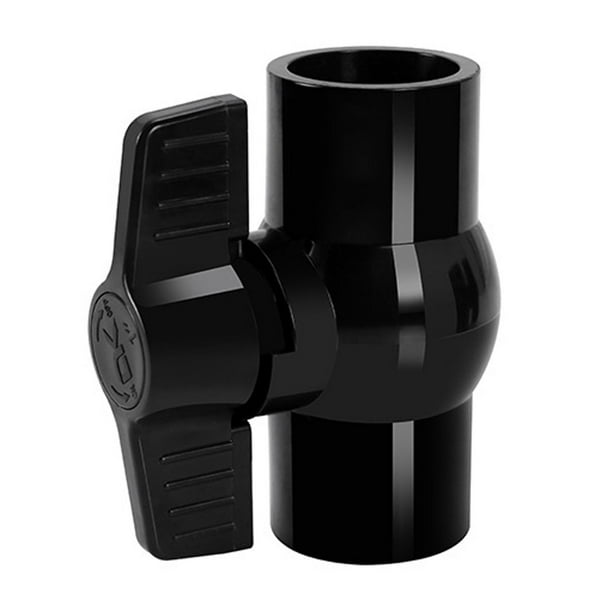 Válvula de bola de PVC de fácil instalación, accesorio para tuberías de tratamiento de agua fría. 20 mm