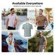 thumbnail image 5 of Balery Animal Dog Camisa Polo de Hombre con Estampado, de Manga Corta y Tejido Medio, Camisa Tipo Golf Polo-Small, 5 of 6