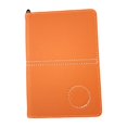 thumbnail image 2 of Funda compacta cuero sintético PU con mosquetón para tarjetas puntuación golf, para llevar un registro la puntuación y practicar., 2 of 9