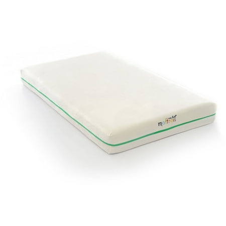 First Bed - My First Crib Mattress and Toddler Bed Mattress Premium Memory Foam Crib and Toddler Bed Mattress Combination