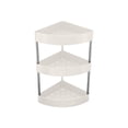 thumbnail image 2 of Latrodar Countertop Spice Rack Multi Tier Triangular Corner Shelf Storage Organizer For Kitchen Bathroom Desk Makeup Open Shelves Compact Easy Assembly For Bottles Toiletries, 2 of 5