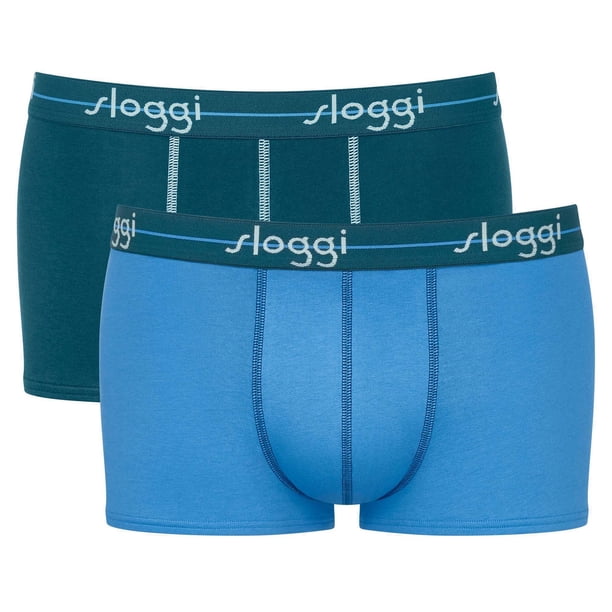 Sloggi men's hipster 2-pack - Start Hipster C2P box, boxer shorts, algodón Azul L (Large)