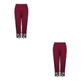 thumbnail image 2 of Qarigey Leggings de cintura alta Pantalones de yoga de entrenamiento elástico Deportes Pantalones de chándal de secado rápido de tres Type2 NO2, 2 of 6