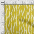 thumbnail image 1 of oneOone Tissu Popeline de Coton Abstrait Rayé Ikat Imprimé 1 Yard 42 Pouces de Large, 1 of 4