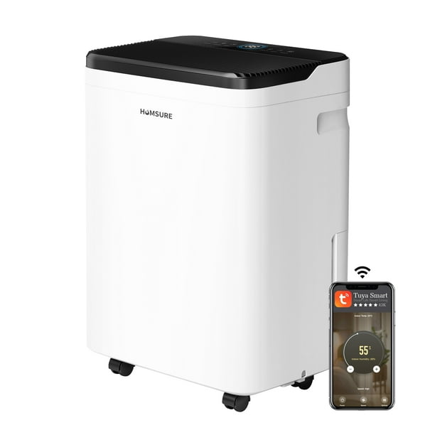 Humsure Intelligent Wifi Dehumidifier 70 Pint 4500 Sq. Ft.Humidity