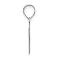 thumbnail image 2 of Diamond2Deal 14K Pendentif Initiale Lettre g en Or Blanc pour Femmes, 2 of 6