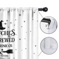thumbnail image 4 of 2 Panels Print Pattern Nursery Curtains Boys Girls Kids Halloween Nightmare Before Window Drapes for Living Bedroom Playroom Room Decor Rod Pocket 52x63Inch, 4 of 5