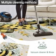thumbnail image 5 of Bee Love Outdoor Rug for Patio/Deck/Porch, Non-Slip Large Area Rug 6 x 9 Ft, Daisy Eucalyptus Leaves Linen Rustic Beige Indoor Outdoor Rugs Washable Area Rugs, Reversible Camping Rug Carpet Runner, 5 of 8