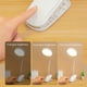 thumbnail image 5 of Lámpara de escritorio LED | Luz de estudio para protección ocular | Lámpara plegable recargable USB con clip | 3 niveles de brillo | Cuello de cisne ajustable en 360° | Blanco cálido 4500K | para, 5 of 6