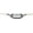 Black, variant on Renthal 918-01-TG-02-185 Twinwall Titanium 1-1/8" Aluminum Handlebar