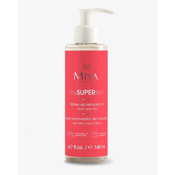 mySUPERskin Makeup Removal Oil with Gentle Emulsifier, 4.7 fl oz