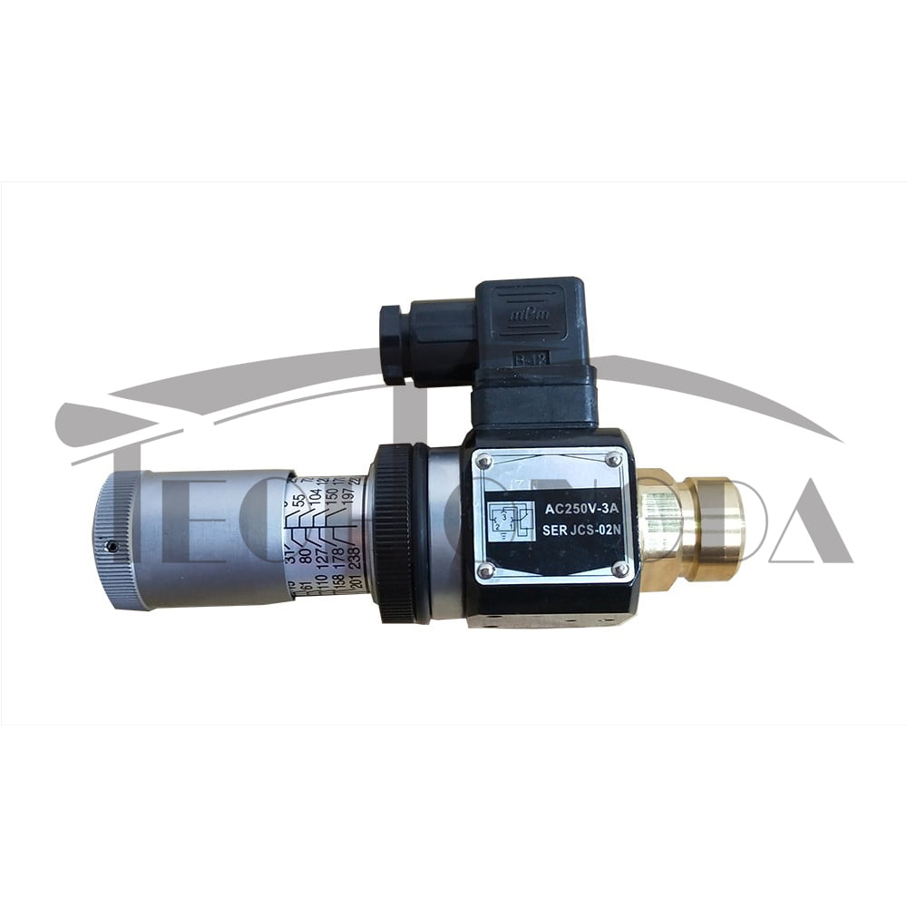 1PCS Hydraulic Pressure Switch AC250V-5A SER JCS-02N Pressure Relay 30-210 kg/cm 