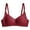 Wine, variant on XMMSWDLA Support Wireless Bra, Full-Coverage Wirefree T-Shirt Bra, Comfortable Cotton Wirefree Bra Seamless Bras for Women Bras for Older Women