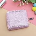 thumbnail image 6 of COSMOBETTY 1Set Pink Polyester Coin Purse Zipper Change Purse for Women and Girls for Anniversary, 6 of 8
