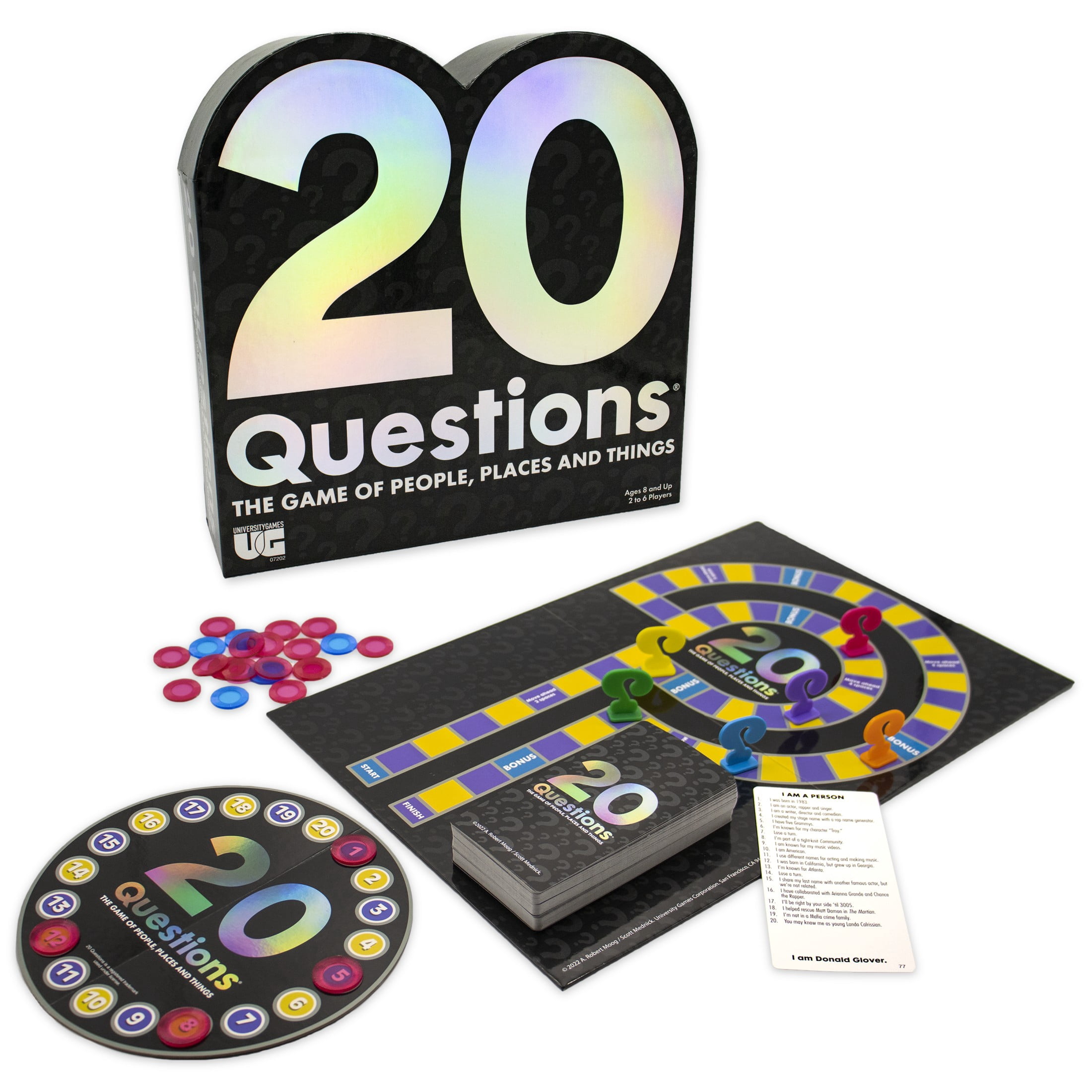 20 Questions Game from University Games, for 2 to 6 Players Ages 12 and Up