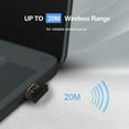 thumbnail image 4 of Wireless USB Bluetooth-compatible V5.0 Receiver Audio For PC Adapter X7B7, 4 of 6