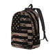 thumbnail image 1 of Disketp American Flag with Desert Camouflage Mochila de Lona Estampada, Mochila Escolar de Viaje Ligera para Estudiantes y Portátil-Medium, 1 of 5