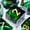 Green and White Jade Zebra-073, variant on DND Resin Dice 7-Piece Set for Dungeons and Dragons DND 5e RPG Gift, Board Game Tabletop Role Playing Dice Game, Birthday Gift, Christmas, Thanksgiving, Halloween