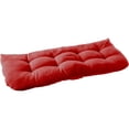 thumbnail image 2 of Outdoor Loveseat Cushion Red, 2 of 3