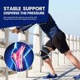thumbnail image 3 of NEENCA Knee Brace for Men & Women - ACL, MCL, Meniscus Tear Support & Arthritis Pain Relief - Stabilizing Knee Braces Support with Side Stabilizers & Patella Gel Pad-2XL, 3 of 6