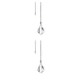 thumbnail image 1 of Bearachild Lámpara de cadena de tracción de cristal, colgante de cadena de cuentas de cristal, luz de techo, cadenas de ventilador resistentes 50mm/Cuenta de megáfono 2piezas, 1 of 1