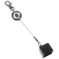 thumbnail image 1 of Billiard Accessories Metal Tip Holder Cue Chalk Protector Retractable Pool Aluminum Alloy Black, 1 of 6