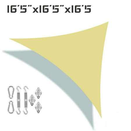 Patio Kits Sun Shade Sail Canopy 16'5