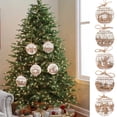 thumbnail image 4 of Colgante de escena de la natividad, colgante hueco de madera, decoración, hermoso y delicado adorno de nacimiento de Jesús para árbol de Navidad, decoración del hogar, 4 of 6