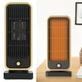 thumbnail image 1 of Ceramic Tower Space Heater For Home, 3s Fast Heating Electric Heater With Overheating Tip Over Protection, Super Quiet Indoor Space Heaters For Bedroom, Office, 1 of 8