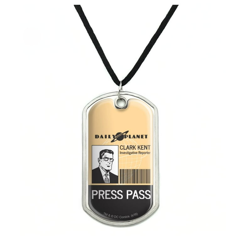 Clark Kent Press Pass