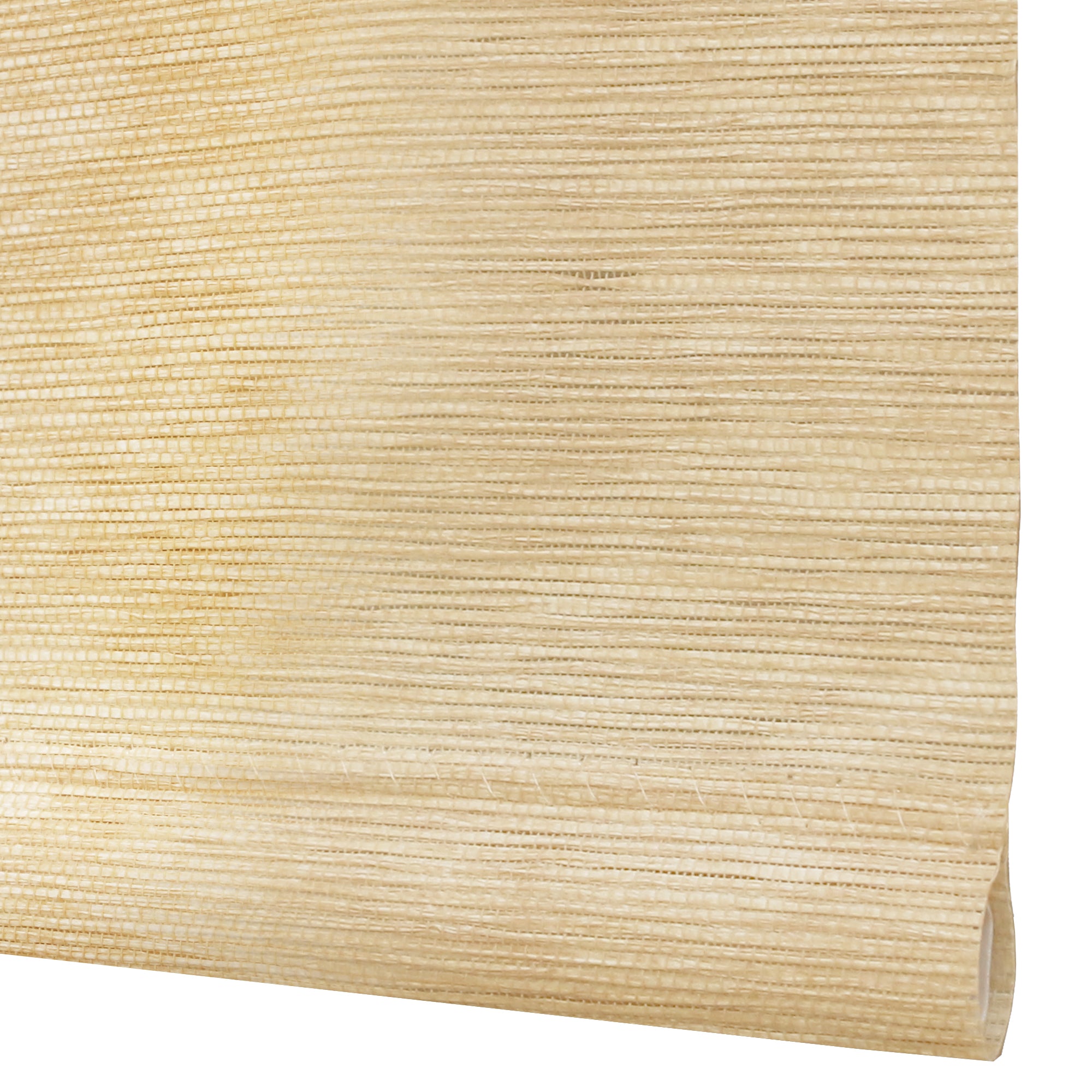 Lumi Cordless Natural Fabric Roller Shades Light Filtering (4 Colors) 32 W x 72 H Inches - Linen