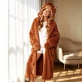 thumbnail image 2 of Miaoju Sloth Wearable Hooded Blanket for Adults - Soft Shaggy Fuzzy Warm Cozy Plush Furry & Hoodie Throw Cloak Wrap - Gifts for Women Adults and Kids, 2 of 6