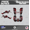 Red, variant on Kalair GFX Graphics Kit for Honda ATV TRX 400EX (1999-2004) Prime Series