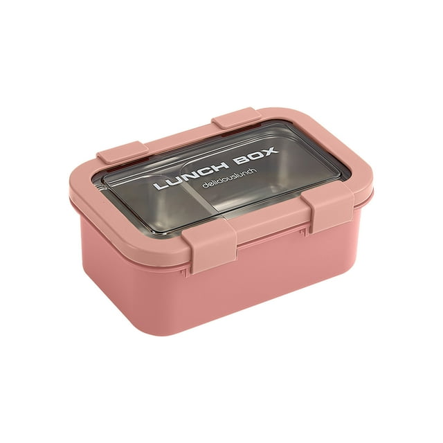 Boîte à Lunch Compartimentée en Acier Inoxydable avec Couche d'Isolation, Récipient Étanche pour Bureau, École et Repas de Voyage