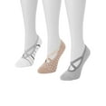 thumbnail image 3 of Muk Luks Women's Ballerina Sock, 3 Pair, 3 of 4