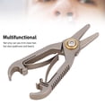thumbnail image 6 of Xirurus Premium Titanium Alloy Nose Hair Scissors Round Tip Facial Hair Trimmer for Eyebrows and Beard Grooming, Silver (3.5 inches / 8.9 cm), 6 of 10