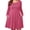F1-Mauve, variant on SHOWMALL Women's Plus Size Long Sleeve Swing Dress with Pockets