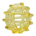 thumbnail image 2 of Apeya Yellow Glass Flower Frog, Modern Aesthetic Flower Arrangement Holder Art for Professional Florists and Home Decorators, Neat Vase Stem Organizer for Office, 2 of 9