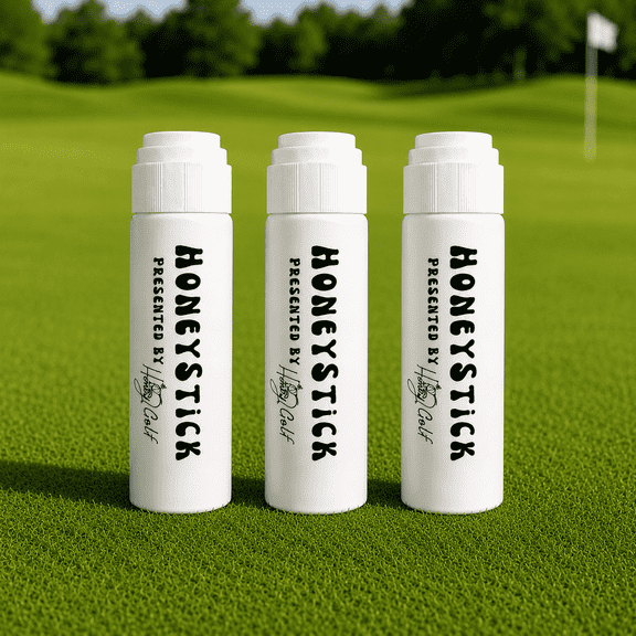 HoneyStick 3 Pack | Golf Anti-Slice/Anti-Hook Liquid Gel | Strongest Formula | Approx. 5000 Uses per 50ML Bottle | for Average and Casual Golfers