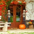 thumbnail image 4 of Halloween Decorations Halloween Party Favors LED Halloween Lights Horror Ghost Clothes Hat Light Skeleton String Lights Party Yard Decor, 4 of 8