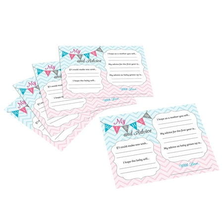 Gender Reveal Wishes Cards