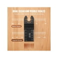 thumbnail image 4 of 50 PCS Oscillating Saw Blades, Quick Release Multitool Blades Kit, HCS Tool Blades For Wood Plastic Metal Nails Bolts, Compatible With Dewalt Fein Worx Bosch Makita Milwaukee, 4 of 10