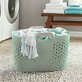 thumbnail image 5 of Mainstays Oval Flex Decorative Basket, Sage, Adult, 5 of 5