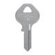 thumbnail image 1 of Candado universal Hillman con llave en blanco, de una cara, 1 of 1
