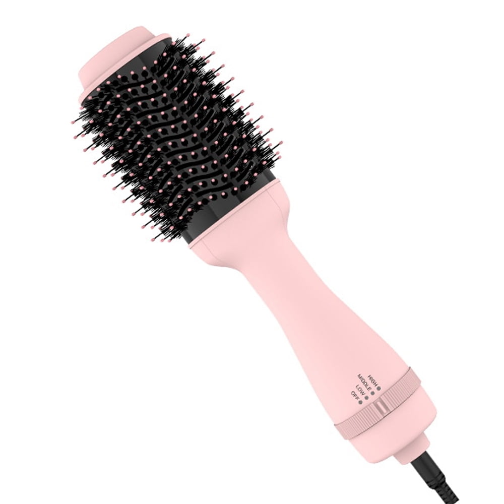 Hair dryer with roller brush discount