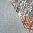 thumbnail image 5 of General Washable 9 ft Round Area Rug - Large Boho Rugs for Living Room Stain Resistant Carpet Vintage Tribal Rugs for Bedroom Kitchen Bathroom with Non Slip Backing Decor Floor Mat 9ft Brick, 5 of 15