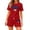 Red#9527, variant on BOOMNY 4Th Of July Womens 2 Peice Sets Patriotic Usa Flag Graphic Short Sleeve Tops Shorts Outfits for Women Independence Day Matching Sets