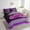 Purple, variant on Erosebridal Neon Motorcycle Bedding Sets Twin Size, Honeycomb Geometry Comforter Sets with Sheets, Extreme Sports Decor, Reversible