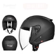 thumbnail image 2 of Casco de motocicleta de otoño para hombre, casco de carreras abierto con tanque, accesorios para motocross, cascos con lentes grandes, 2 of 5