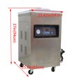 thumbnail image 2 of DZ-500 Single Chamber Vacuum Packaging Machine Sealing Machine 220V 800W, 2 of 13
